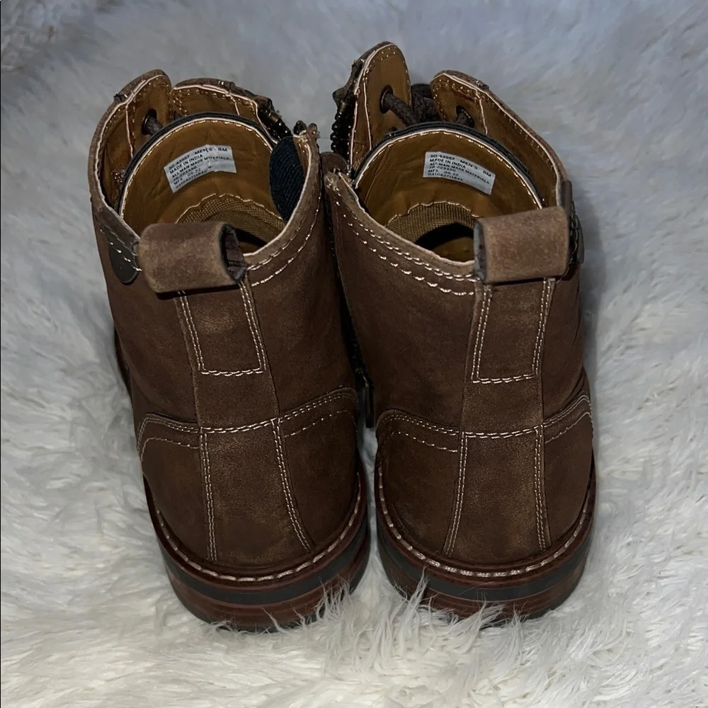 Dockers Dark Brown Lace-Up Boots 8